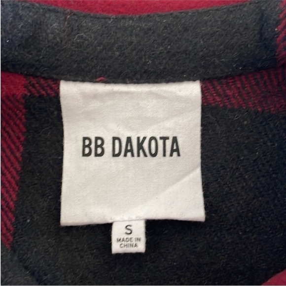 Anthropologie BB Dakota Flannel Jacket Size Small. - Picture 7 of 10